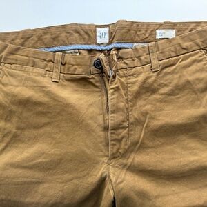 GAP Men's Brown Chinos 36x30 slim fit